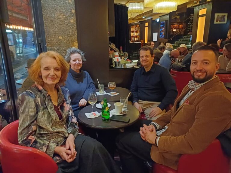 AEJ President Arber Hitaj Launches European Tour: First Stop in Paris Focuses on Media Freedom and the Next Generation